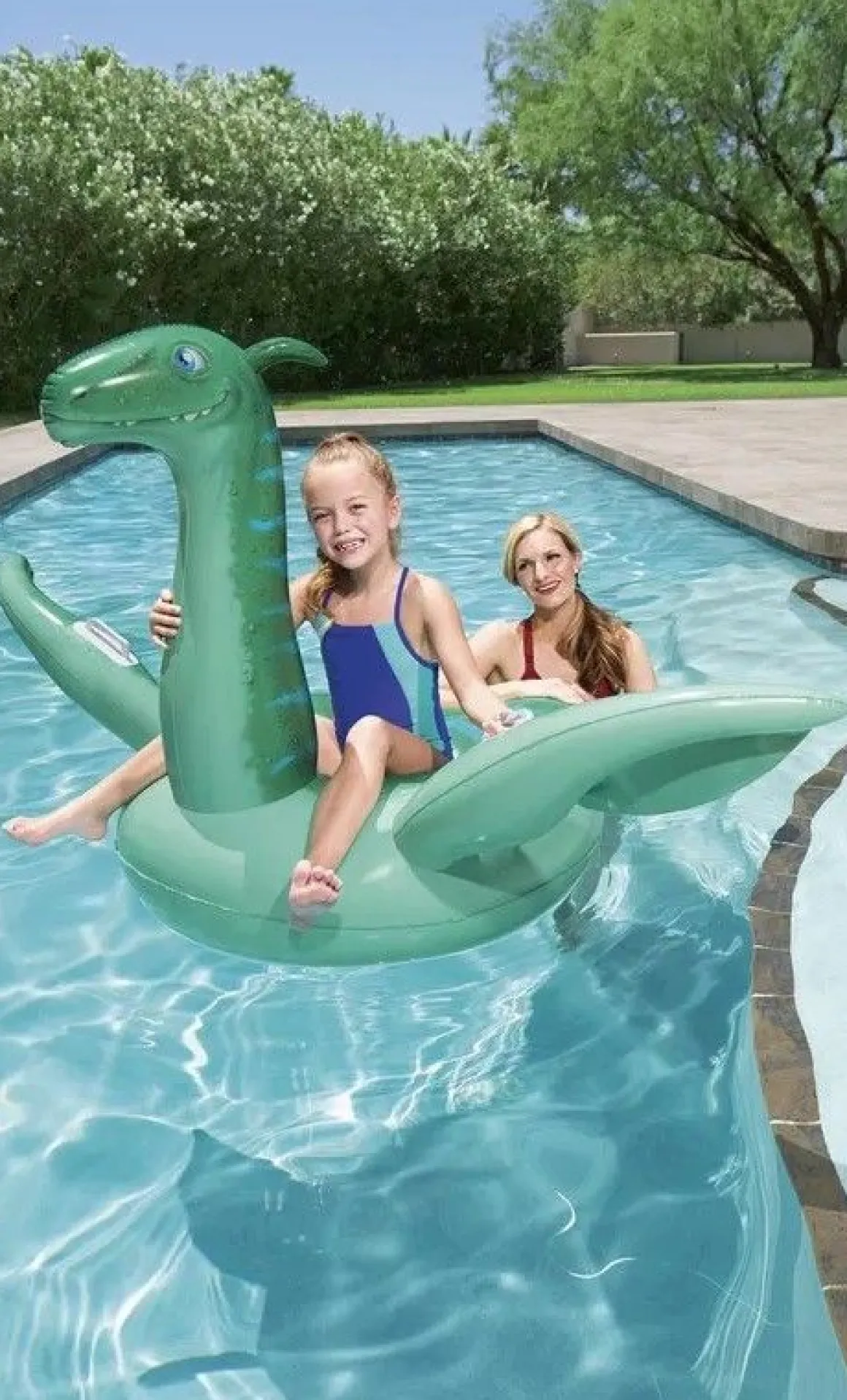 Cavalcabile Gonfiabile Dinosauro: Cavalcabile Plesiosauro 180X150cm