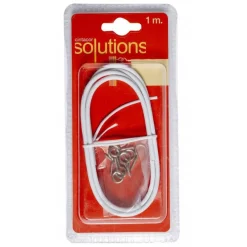 CAVO PLASTIFICATO PORTATENDINA BIANCO 1M: vendita online CAVO PLASTIFICATO PORTATENDINA BIANCO 1M in offerta