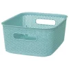CESTO AZZURRO 19.5X25.5 H 10.5CM 4LT: vendita online CESTO AZZURRO 19.5X25.5 H 10.5CM 4LT in offerta