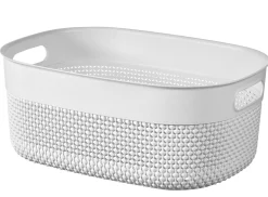 CESTO MULTIUSO IN PLASTICA CURVER FILO BASKET 12LT 38X28,5X15CM BIANCO : vendita online CESTO MULTIUSO IN PLASTICA CURVER FILO BASKET 12LT 38X28,5X15CM BIANCO in offerta