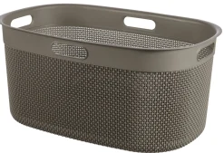 CESTO MULTIUSO IN PLASTICA MOD. FILO 45LT 59X39X27CM CAPPUCCINO : vendita online CESTO MULTIUSO IN PLASTICA MOD. FILO 45LT 59X39X27CM CAPPUCCINO in offerta