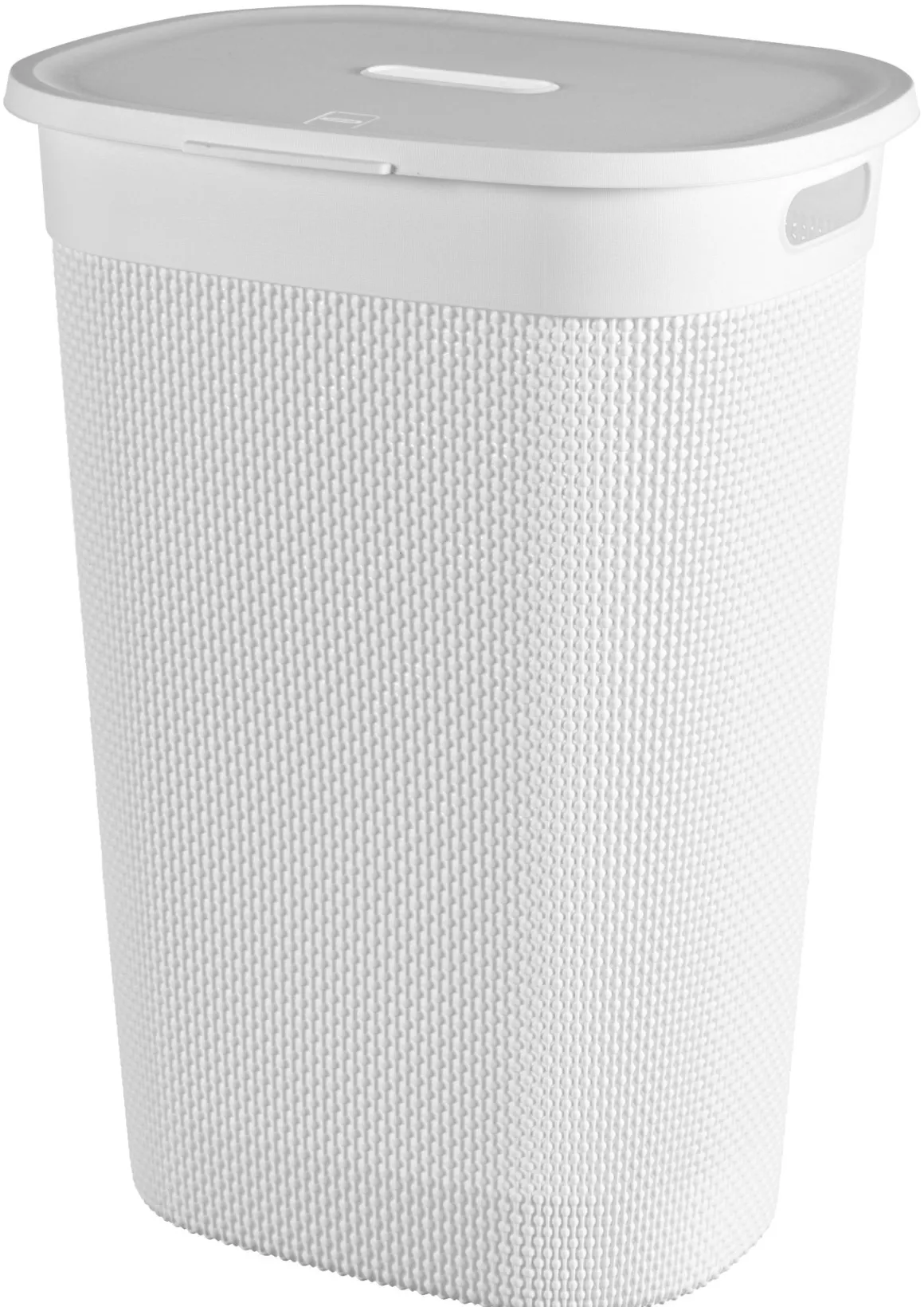CESTO PORTABIANCHERIA MOD. FILO IN PLASTICA RICICLATA 44X35X61CM 55LT BIANCO : vendita online CESTO PORTABIANCHERIA MOD. FILO IN PLASTICA RICICLATA 44X35X61CM 55LT BIANCO in offerta