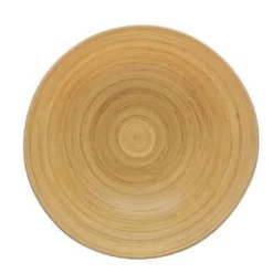 CIOTOLA IN BAMBU' BIANCA 25X8.5CM 170CL