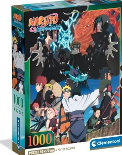 CLEMENTONI - PUZZLE 1000 PEZZI NARUTO: vendita online CLEMENTONI - PUZZLE 1000 PEZZI NARUTO in offerta