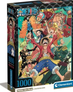CLEMENTONI - PUZZLE 1000 PEZZI ONE PIECE 2: vendita online CLEMENTONI - PUZZLE 1000 PEZZI ONE PIECE 2 in offerta