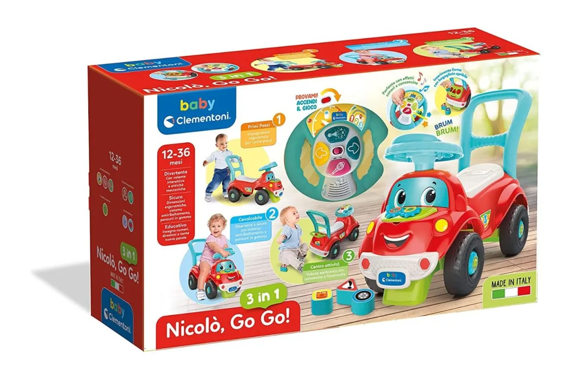 CLEMENTONI BABY - NICOLO GO GO : vendita online CLEMENTONI BABY - NICOLO GO GO in offerta