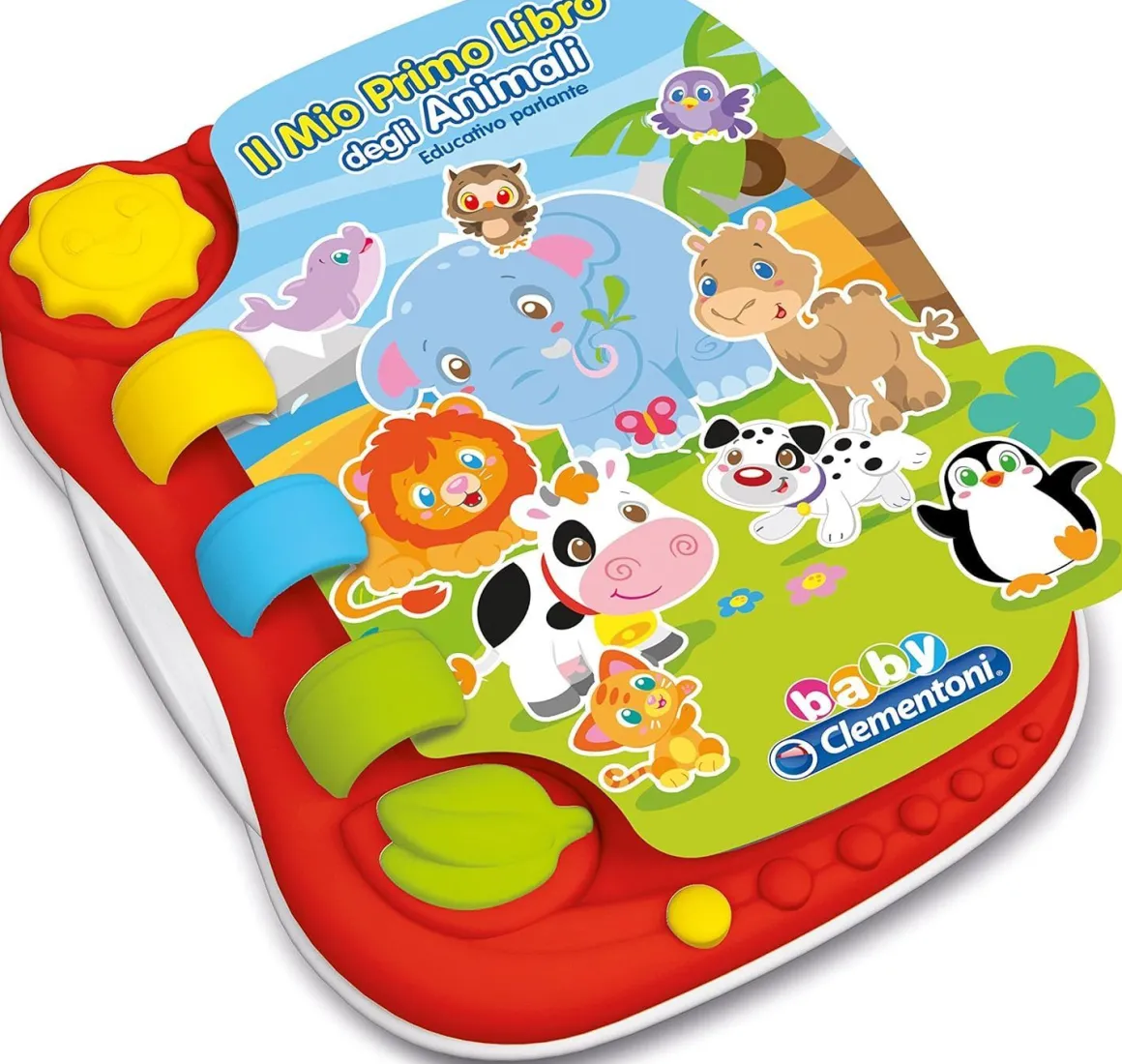 CLEMENTONI BABY - PRIMO LIBRO DEGLI ANIMALI -K-: vendita online CLEMENTONI BABY - PRIMO LIBRO DEGLI ANIMALI -K- in offerta