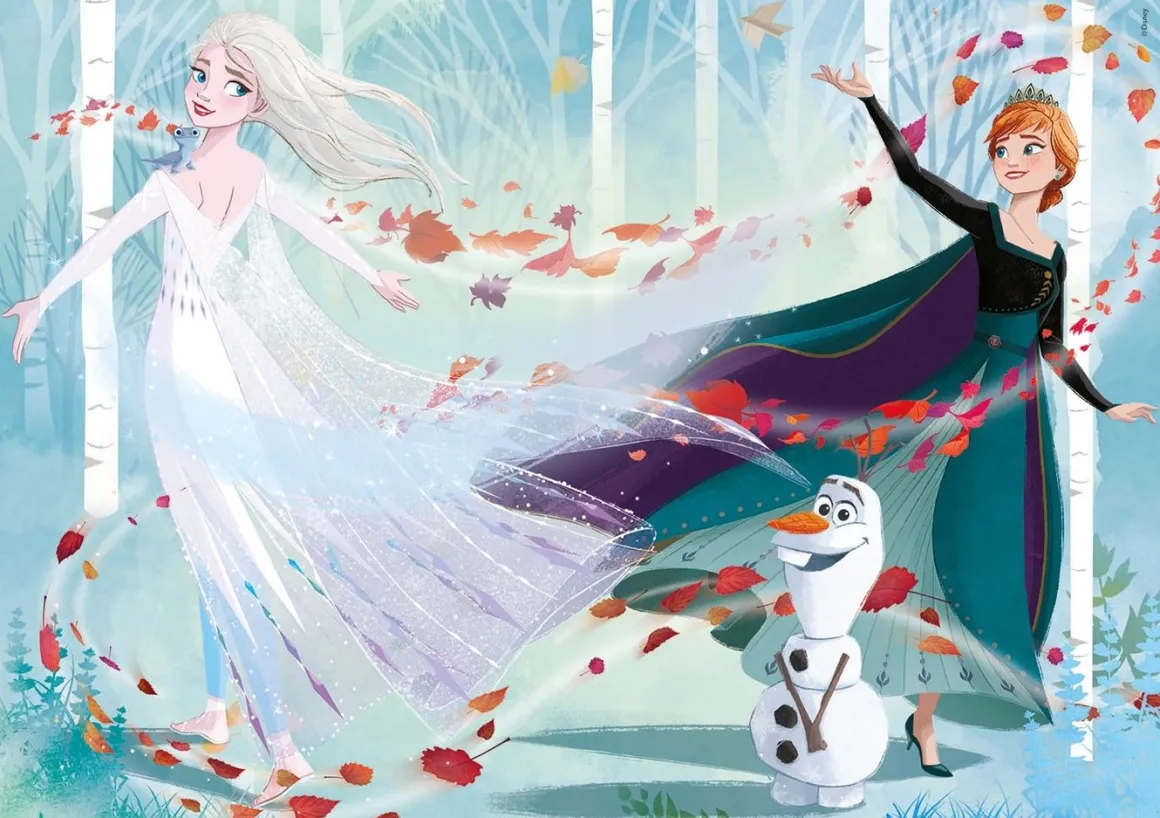 CLEMENTONI HAPPYCOLOR - PUZZLE 104 PEZZI DOUBLE FACE COLOURING FROZEN 2: vendita online CLEMENTONI HAPPYCOLOR - PUZZLE 104 PEZZI DOUBLE FACE COLOURING FROZEN 2 in offerta