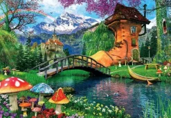 CLEMENTONI HQC - PUZZLE 500 PEZZI THE OLD SHOE HOUSE: vendita online CLEMENTONI HQC - PUZZLE 500 PEZZI THE OLD SHOE HOUSE in offerta