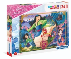 CLEMENTONI MAXI SUPERCOLOR - PUZZLE 24 MAXI PEZZI PRINCESS MULAN: vendita online CLEMENTONI MAXI SUPERCOLOR - PUZZLE 24 MAXI PEZZI PRINCESS MULAN in offerta