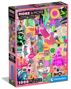 CLEMENTONI MORE IS MORE - PUZZLE 1000 PEZZI FASHION AND DESIGN: vendita online CLEMENTONI MORE IS MORE - PUZZLE 1000 PEZZI FASHION AND DESIGN in offerta
