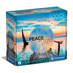 CLEMENTONI PEACE - PUZZLE 500 PEZZI PACEFUL WIND: vendita online CLEMENTONI PEACE - PUZZLE 500 PEZZI PACEFUL WIND in offerta
