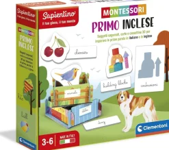 CLEMENTONI SAPIENTINO MONTESSORI - PRIMO INGLESE: vendita online CLEMENTONI SAPIENTINO MONTESSORI - PRIMO INGLESE in offerta