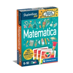 CLEMENTONI SAPIENTINO PIU - CARTE MATEMATICA: vendita online CLEMENTONI SAPIENTINO PIU - CARTE MATEMATICA in offerta