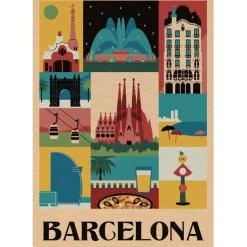 CLEMENTONI STYLE IN CITY - PUZZLE 1000 PEZZI BARCELONA: vendita online CLEMENTONI STYLE IN CITY - PUZZLE 1000 PEZZI BARCELONA in offerta