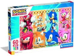 CLEMENTONI SUPER COLOR - PUZZLE 60 PEZZI MAXI SONIC: vendita online CLEMENTONI SUPER COLOR - PUZZLE 60 PEZZI MAXI SONIC in offerta