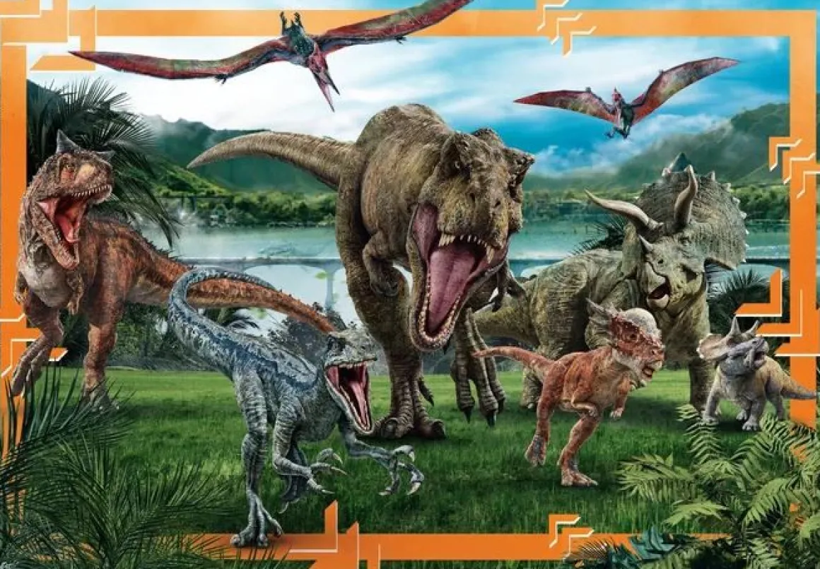 CLEMENTONI SUPERCOLOR - PUZZLE 104 PEZZI MAXI JURASSIC WORLD: vendita online CLEMENTONI SUPERCOLOR - PUZZLE 104 PEZZI MAXI JURASSIC WORLD in offerta