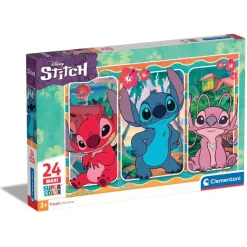 CLEMENTONI SUPERCOLOR - PUZZLE 24 MAXI PEZZI DISNEY STITCH: vendita online CLEMENTONI SUPERCOLOR - PUZZLE 24 MAXI PEZZI DISNEY STITCH in offerta