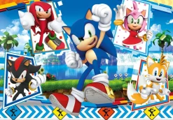 CLEMENTONI SUPERCOLOR - PUZZLE 24 MAXI PEZZI SONIC: vendita online CLEMENTONI SUPERCOLOR - PUZZLE 24 MAXI PEZZI SONIC in offerta