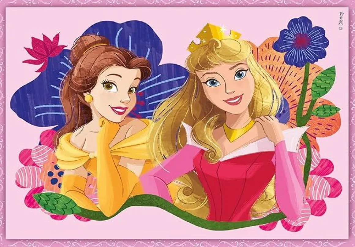 CLEMENTONI SUPERCOLOR - PUZZLE 4 IN 1 DISNEY PRINCESS: vendita online CLEMENTONI SUPERCOLOR - PUZZLE 4 IN 1 DISNEY PRINCESS in offerta
