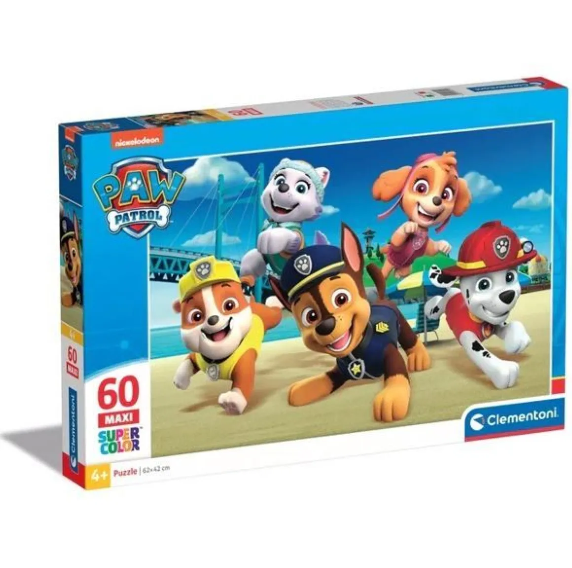CLEMENTONI SUPERCOLOR - PUZZLE 60 PEZZI MAXI PAW PATROL: vendita online CLEMENTONI SUPERCOLOR - PUZZLE 60 PEZZI MAXI PAW PATROL in offerta