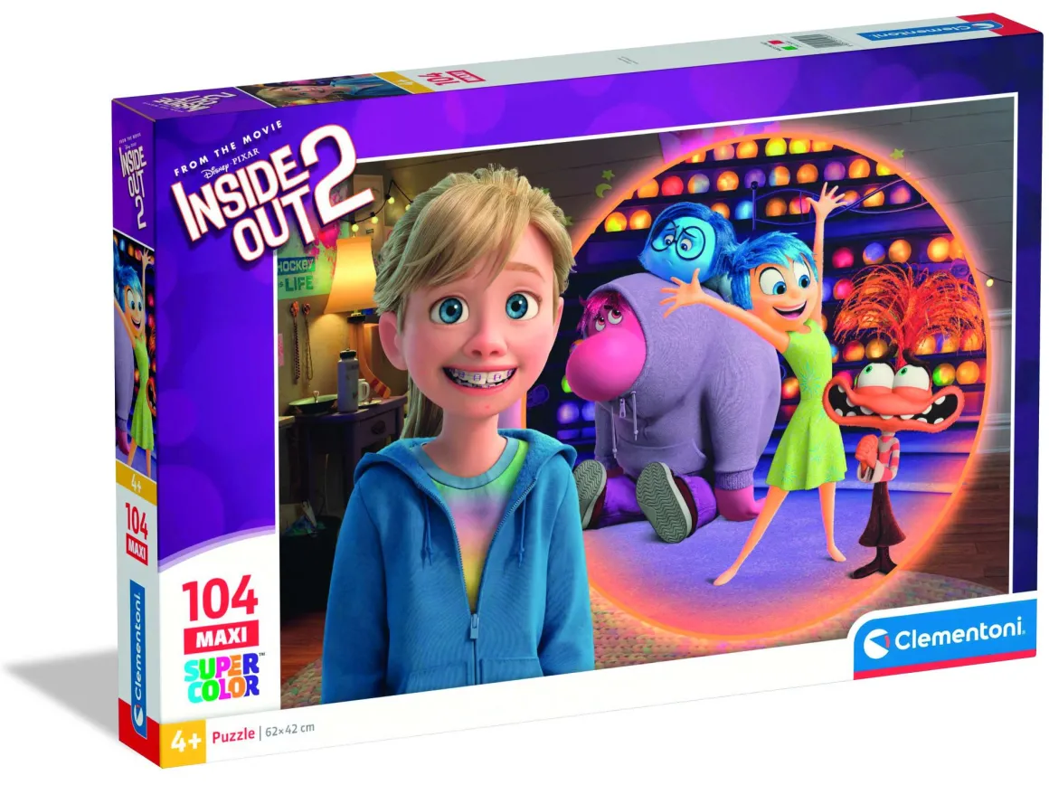 CLEMENTONI SUPERCOLOR - PUZZLE 104 PEZZI MAXI INSIDE OUT 2: vendita online CLEMENTONI SUPERCOLOR - PUZZLE 104 PEZZI MAXI INSIDE OUT 2 in offerta
