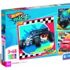 CLEMENTONI SUPERCOLOR - PUZZLE 3X48 SQUARE HOTWHEELS: vendita online CLEMENTONI SUPERCOLOR - PUZZLE 3X48 SQUARE HOTWHEELS in offerta