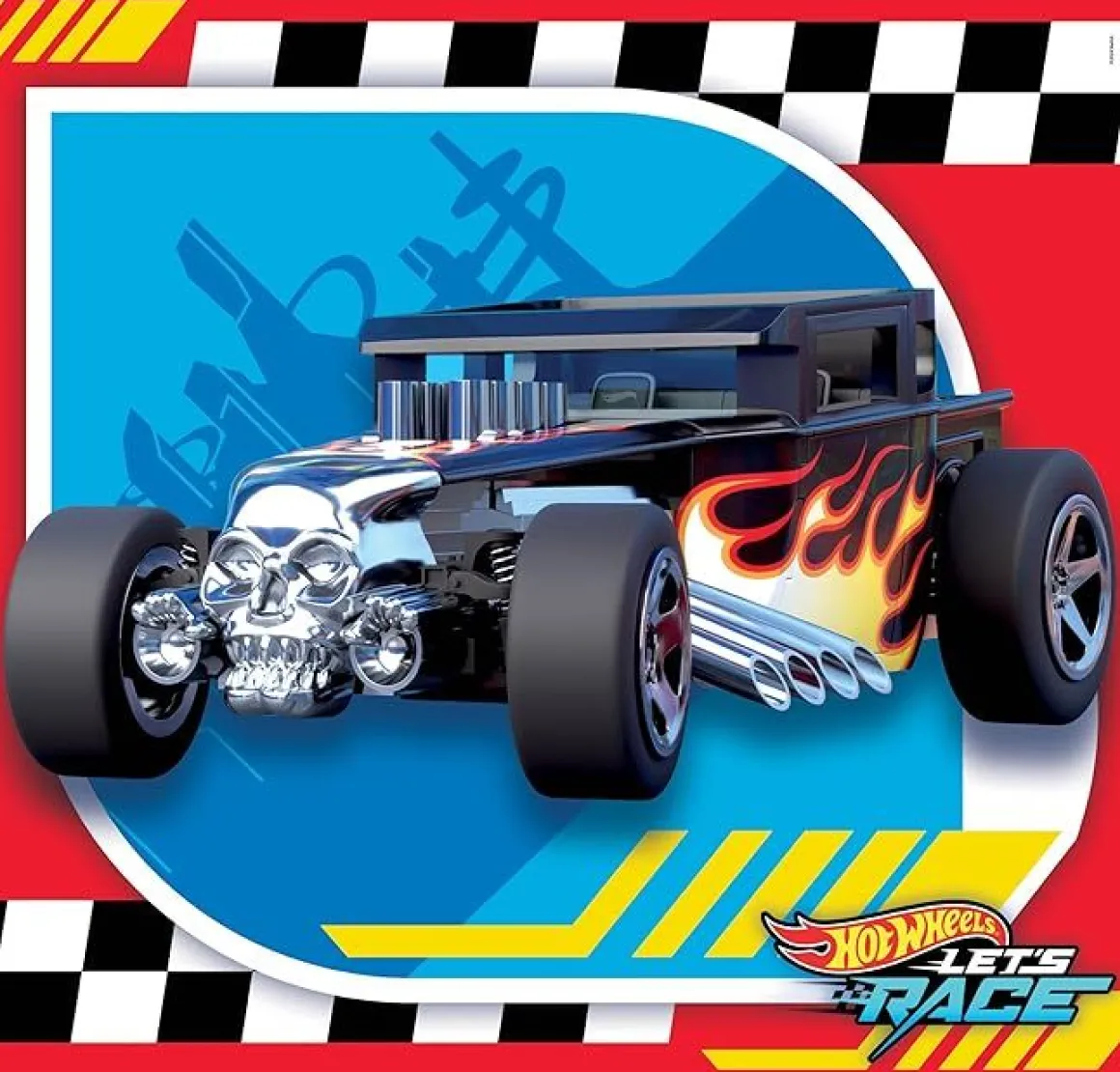 CLEMENTONI SUPERCOLOR - PUZZLE 3X48 SQUARE HOTWHEELS: vendita online CLEMENTONI SUPERCOLOR - PUZZLE 3X48 SQUARE HOTWHEELS in offerta
