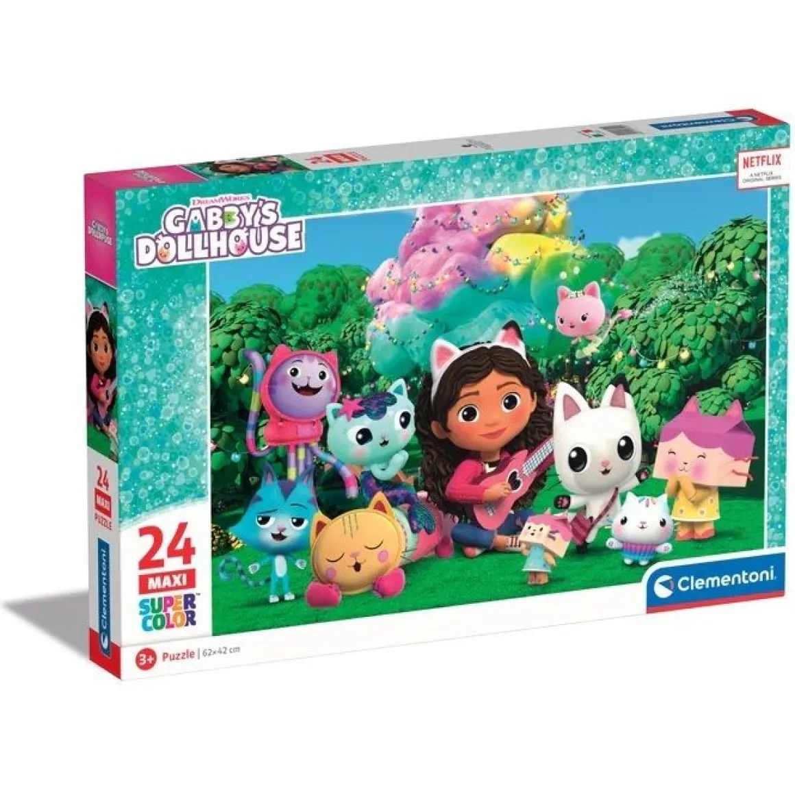 CLEMENTONI SUPERCOLOR - PUZZLE 24 MAXI PEZZI GABBY S DOLLHOUSE 1: vendita online CLEMENTONI SUPERCOLOR - PUZZLE 24 MAXI PEZZI GABBY S DOLLHOUSE 1 in offerta