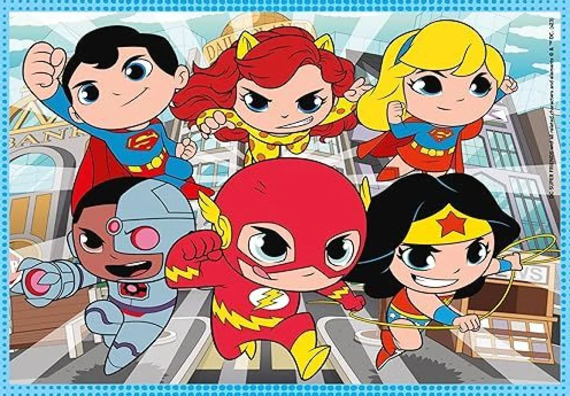 CLEMENTONI SUPERCOLOR - PUZZLE 4 IN 1 SUPERFRIENDS: vendita online CLEMENTONI SUPERCOLOR - PUZZLE 4 IN 1 SUPERFRIENDS in offerta