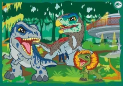 CLEMENTONI SUPERCOLOR - PUZZLE 4 IN 1 JURASSIC WORLD: vendita online CLEMENTONI SUPERCOLOR - PUZZLE 4 IN 1 JURASSIC WORLD in offerta
