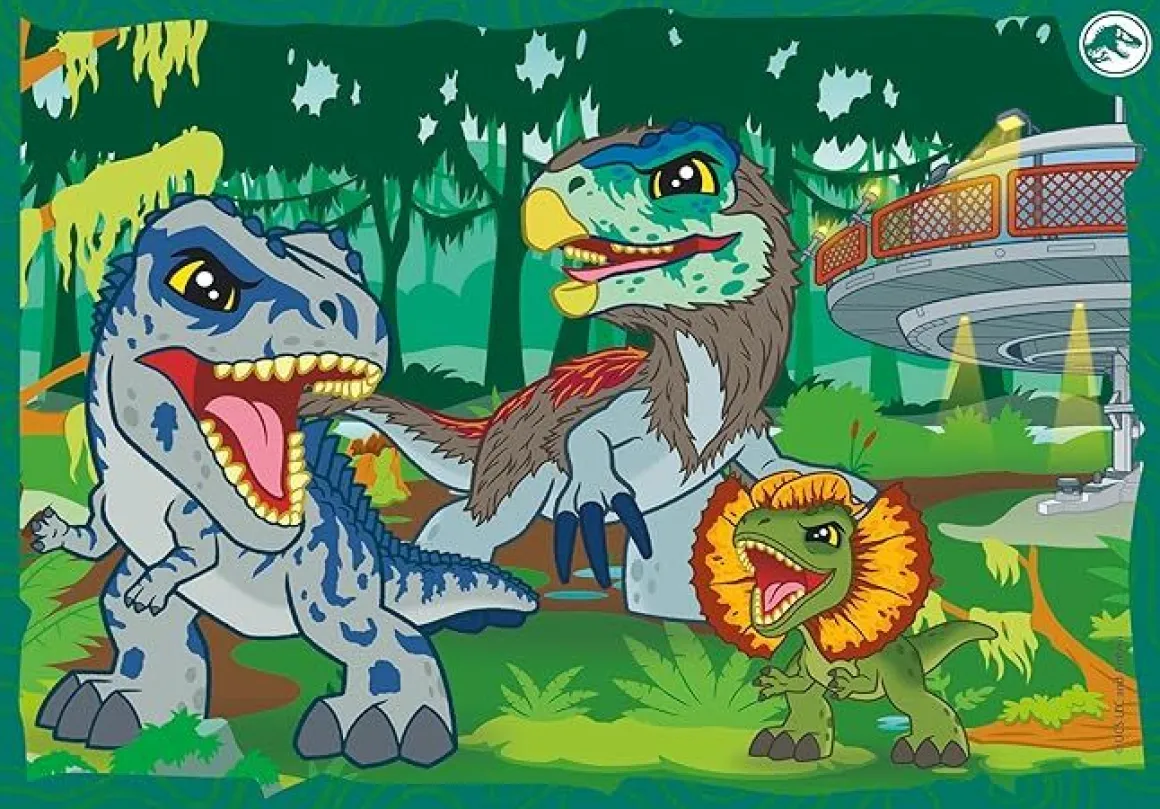 CLEMENTONI SUPERCOLOR - PUZZLE 4 IN 1 JURASSIC WORLD: vendita online CLEMENTONI SUPERCOLOR - PUZZLE 4 IN 1 JURASSIC WORLD in offerta