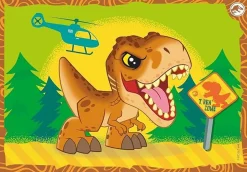 CLEMENTONI SUPERCOLOR - PUZZLE 4 IN 1 JURASSIC WORLD: vendita online CLEMENTONI SUPERCOLOR - PUZZLE 4 IN 1 JURASSIC WORLD in offerta
