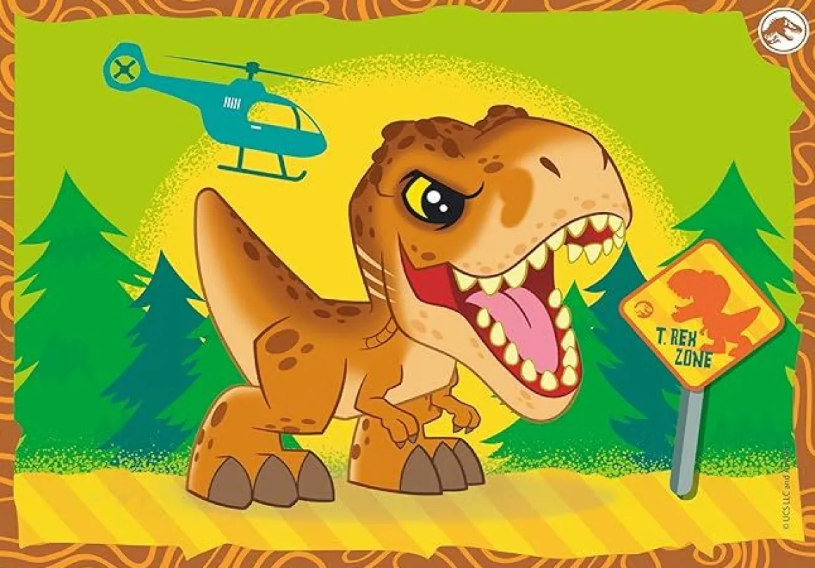 CLEMENTONI SUPERCOLOR - PUZZLE 4 IN 1 JURASSIC WORLD: vendita online CLEMENTONI SUPERCOLOR - PUZZLE 4 IN 1 JURASSIC WORLD in offerta