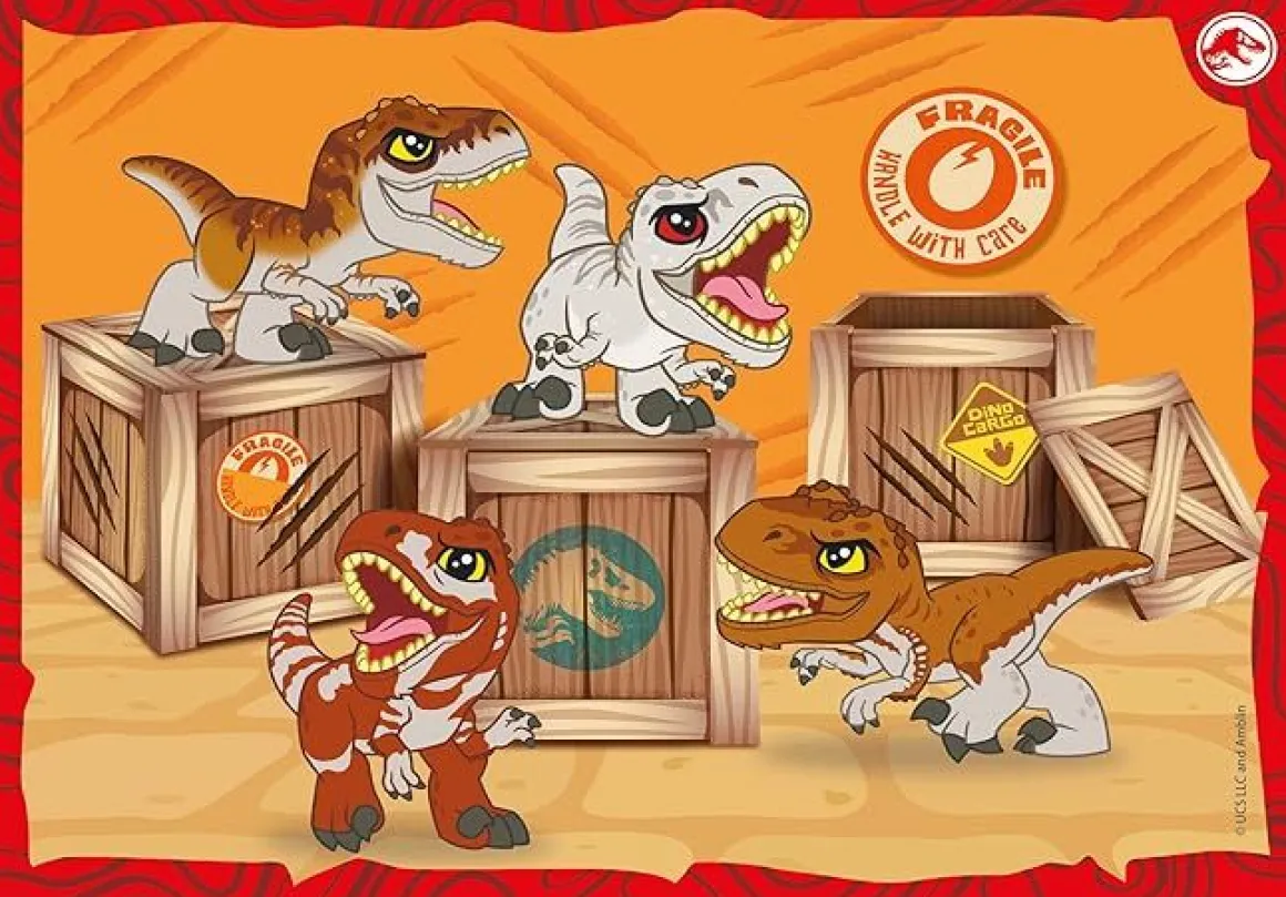 CLEMENTONI SUPERCOLOR - PUZZLE 4 IN 1 JURASSIC WORLD: vendita online CLEMENTONI SUPERCOLOR - PUZZLE 4 IN 1 JURASSIC WORLD in offerta