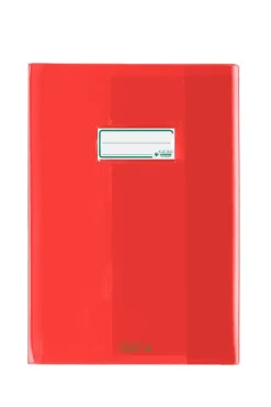 Colibri - Copertina Trasparente Liscia Coprimaxi A4 Rosso in offerta