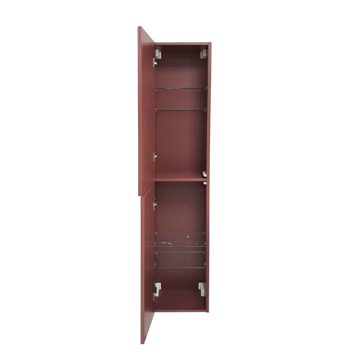 COLONNA SOSPESA MOD.MAYA 2 CM 30X22 H. 160 RUGGINE OPACO CON SERIGRAFIA