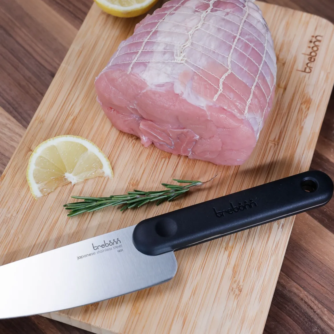 COLTELLO CUCINA CHEF KNIFE BLACK EDITION IN ACCIAIO INOX MANICO NERO