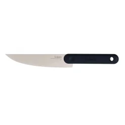 COLTELLO SALAMI KNIFE BLACK EDITION IN ACCIAIO INOX MANICO NERO
