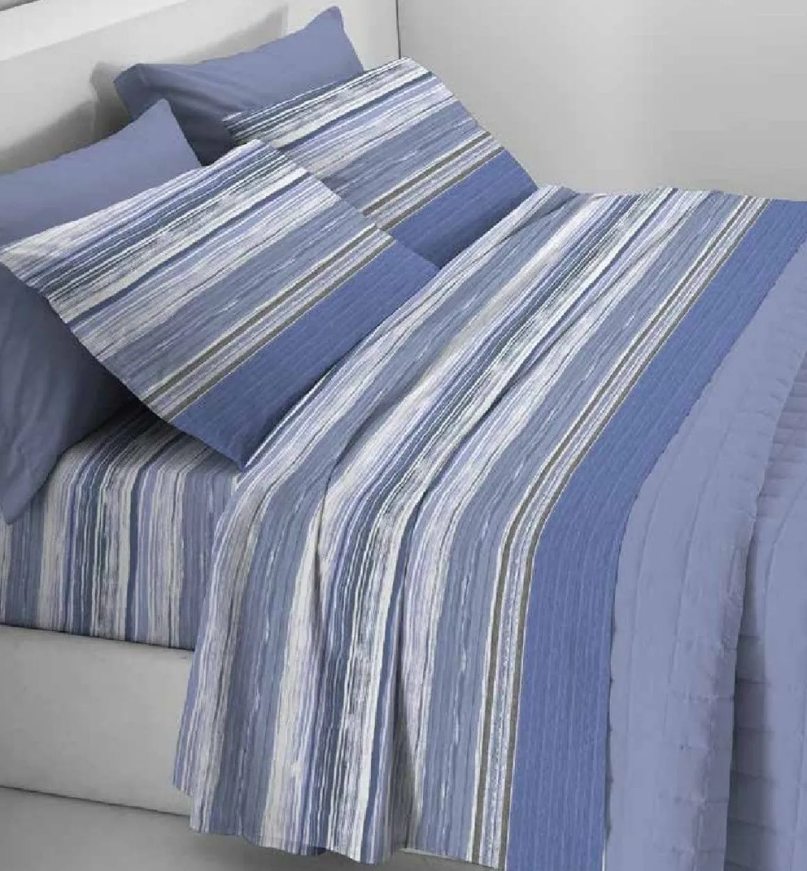 COMPLETO LETTO MATRIMONIALE IN FLANELLA NUVOLA ROG ASS.: vendita online COMPLETO LETTO MATRIMONIALE IN FLANELLA NUVOLA ROG ASS. in offerta