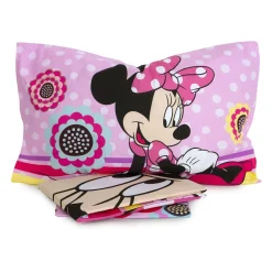 COMPLETO LETTO SINGOLO IN COTONE MINNIE : vendita online COMPLETO LETTO SINGOLO IN COTONE MINNIE in offerta