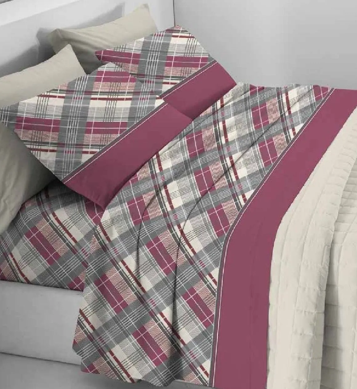 COMPLETO LETTO UNA PIAZZA E MEZZA IN FLANELLA NUVOLA TRADY ASS.: vendita online COMPLETO LETTO UNA PIAZZA E MEZZA IN FLANELLA NUVOLA TRADY ASS. in offerta