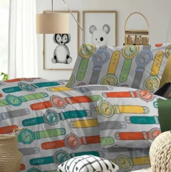 COMPLETO LETTO UNA PIAZZA E MEZZA IN COTONE REROY GHIACCIO: vendita online COMPLETO LETTO UNA PIAZZA E MEZZA IN COTONE REROY GHIACCIO in offerta