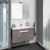 COMPOSIZIONE BAGNO AURA CEMENTO CHIARO