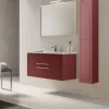 COMPOSIZIONE BAGNO LACCATO RUGGINE OPACO