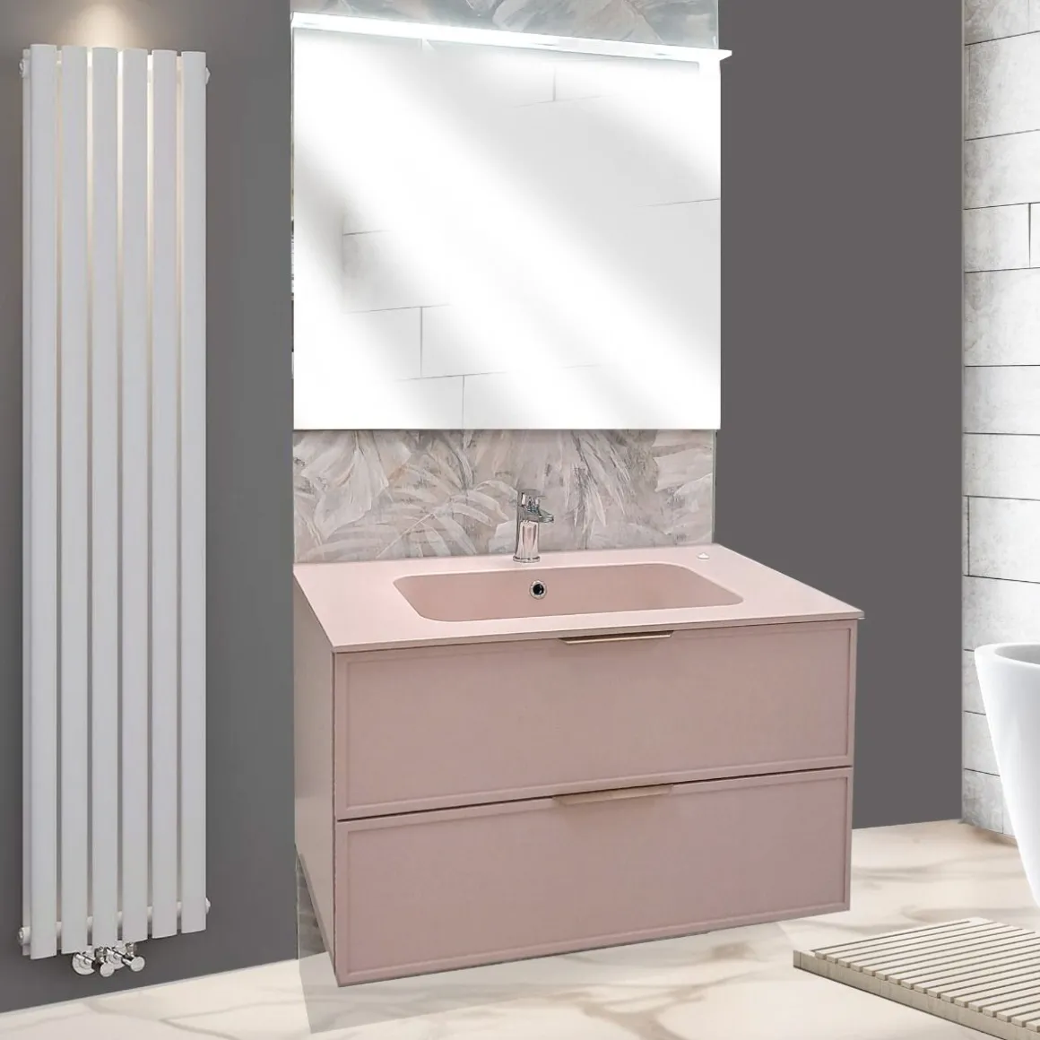 COMPOSIZIONE BAGNO MOD. PICTA CAMMEO OPACO