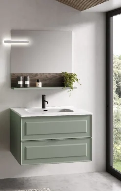 Composizione Bagno Modello Frame Salvia Opaco: Composizione bagno in offerta