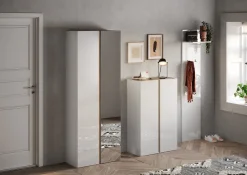 COMPOSIZIONE INGRESSO FRAME BIANCO LUCIDO E CADIZ in offerta