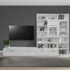 COMPOSIZIONE MOD. FOSTER BIANCO FRASSINATO