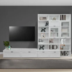 COMPOSIZIONE MOD. FOSTER BIANCO FRASSINATO